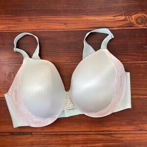 Soma Vanishing Back Fc Lace Trim u derwire bra sz 38DDD